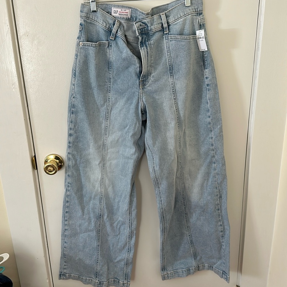 NWT Gap wide leg jeans